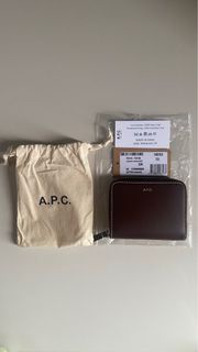 A.P.C. JAMES COMPACT WALLET 銀包 色號COFFEE