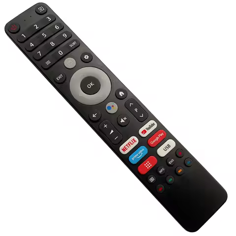 LEKONG IR Remote Control For Jetpoint 65JTV7P 4K UHD Smart Android TV. JTV REMOTE without voice