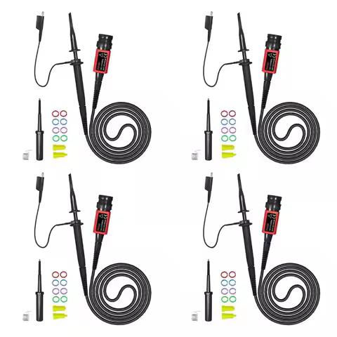 A88E-4X P4100 Oscilloscope Probe 100:1 2KV High Voltage 100Mhz Safety BNC Connector For Oscilloscope