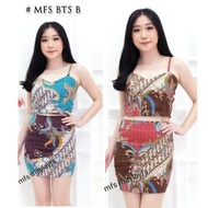 Setelan Mini Wanita Bt5b Dress Dedy Bodycon Baju Cewek Sexy Batik Stre