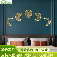 Decorative Acrylic Mirror JM919-9223D Wall Sticker Home Mirror Sticker Moon Phase Three-Dimensional 
