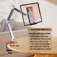 Arm Ipad Giá Đỡ Kẹp Bàn Máy Tính Bảng Đa Điện Thoại Năng Điều Chỉnh Tự Do Xếp Gọn Dễ Dàng CZ11
