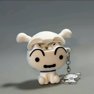 Crayon Shin-chan Little Dog Airpods Pro3 Case Airpods Pro2 Dust Plug Shockproof 3D Earphone Cover Co