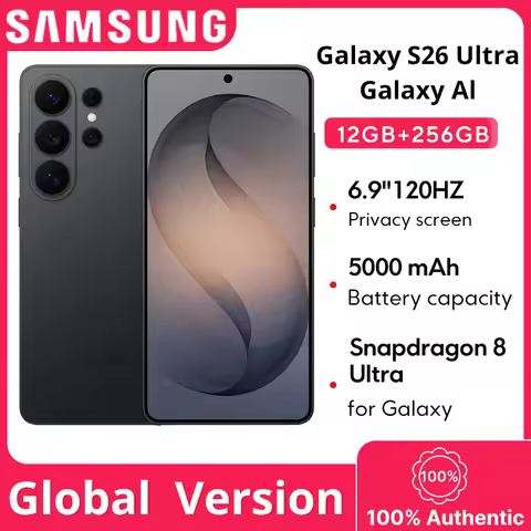 Global Version Samsung Galaxy S26 Ultra 5G Smartphone Snapdragon® 8 Elite Gen 5 Processor 120Hz 6.9”