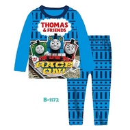 Ailubee A1172B Baju Tidur Budak Lelaki Lengan Panjang Boys Long Sleeves Boys Sleepwear