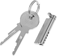 Artibetter Fridge Lock with Key Heavy Duty Freezer Door Lock Cylinder for Glass Display Cabinets Enh