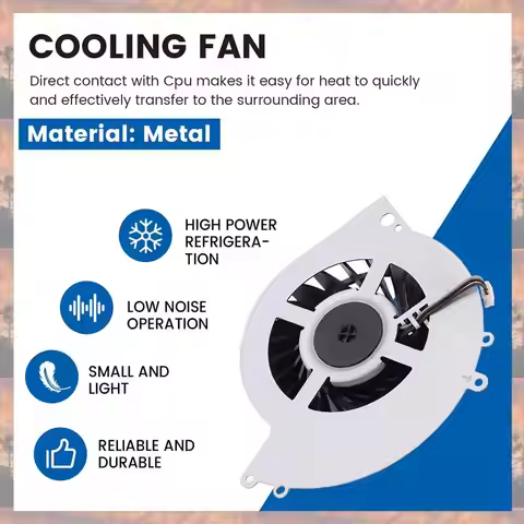 2025 New-Ksb0912he-Ck2mc Internal Cooling Fan For Sony Ps4 Cuh-12Xx Cuh-1215A Cuh-1215B Cuh-1200 Cuh