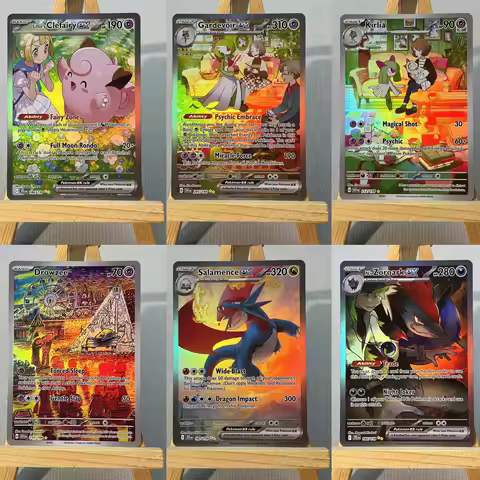SVI JIG PTCG6-001 Tcg proxy PKM Cards Iono's Bellibolt ex Rare Collection Battle Toys Gifts for Hobb