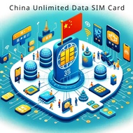 China Unlimited Data SIM Card - 1GB/2GB/5GB High-Speed, Daily Reset, Travel-Friendly, Smartphone/Tablet Compatible, No Roaming, Ideal for Tourists/Business