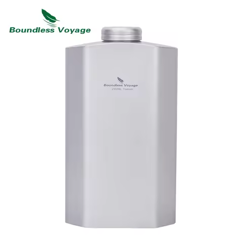 Boundless Voyage Titanium Water Bottle 2.5L/84.55oz Big Capacity Sports Flask Water Jug for Gym, Fit