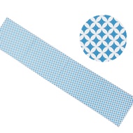 日本丸和 - 和柄小江戶水涼感巾(附收納袋)-七宝-藍 (20x100cm)