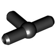 [4-Piece Combo] Pneumatic T Piece Second Version (T Bar with Ball in Center) bricklink 4697b