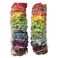 SI 7 Chakra Flower Sage, Open Chakras, Good Luck and Good Relationship