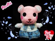 藍河馬x POSTPET 全新 日版 TATIO COMOMO MOMO 景品校服公仔