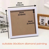 Picture Frame for Diamond painting Portrait or Landscape 30x30cm/30x40cm Wall Home Decoration