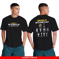 Solid F169 The World Champions 10 Chelsea T-Shirt Warehouse - Chelsea Fans Edition T-Shirt - The Blu