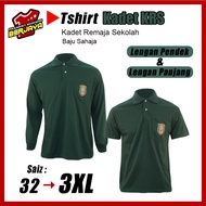 Tshirt Kadet Remaja Sekolah Menengah (COTTON)/Uniform Kokurikulum(READY STOCK) #FastDelivery