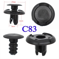 Klip Kancing Lis Plastik 10x 20 Pieces Fender Bumper Kcg Panel Pintu Karpet Lumpur Bemper Mazda Skya