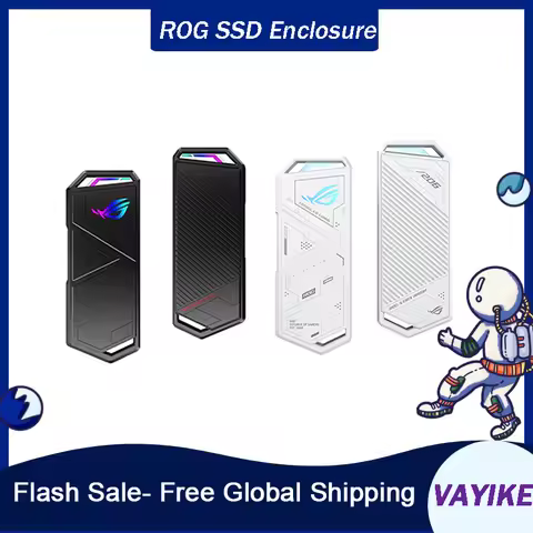 ROG Strix Arion M.2 NVMe SSD Enclosure - USB 3.2 Gen2x2 20Gbps for 2230/2280 Drives with Tool-Free I