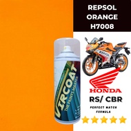 [Honda EX5 Repsol Orange H7008] VIRCOAT Aerosol Spray 2K Paint/ Motor Paint Cat Motor Touch Up Paint| Cat Tin Spray