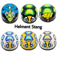 Helmet Steng Half Cut Helmet 46 Ready Stock