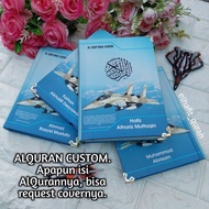 Custom Quran Transportation Version/ Custom Quran Name/ Custom Quran/ Graduation Giftbox/ Custom Quran Hampers