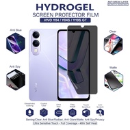 LAYAR Anti-Scratch Hydrogel Vivo Y04 Y04S Y19S GT Full Cover Mobile Screen Protector