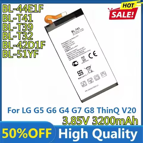 Battery for LG G5 G6 G4 G7 G8 ThinQ V20 H850 H820 H830 H831 H840 G600L G600S H870 H871 H872 H873 G7+