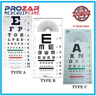 SNELLEN CHART  EYE FOR EYE TEST