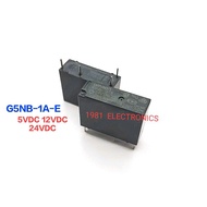 1 Piece G5NB-1A-E 5VDC 12VDC 24VDC 4-Pin RELAY 4PINS 5A 250VAC G5NB-1A