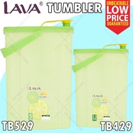 LAVA Plastic Water Bottle Tumbler With Handle 2.5L TB429 & 5L TB529/Botol Air Minuman Dengan Pemegan