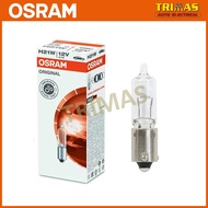 64136 Original Osram Line H21W 12V Signal Lamp Parking Light (1PC)