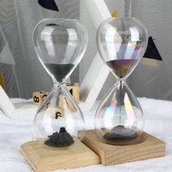 Glass Hourglass Hourglass Timer Desktop Decoration Small Ornaments Creative Magnetic Hourglass Magne