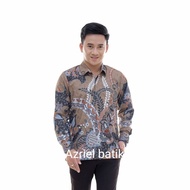 KEMEJA Azriel Batik Shirt for Men, Premium, Cool, Comfortable