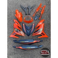 COVERSET BODYSET ORIGINAL VELOZI TANAM SET Y15 Y15ZR YSUKU V1 V2 ORANGE MBM3 VOM2 2023 DESIGN STANDA