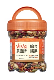 【Viva萬歲牌】Viva萬歲牌綜合纖果600gx3罐