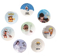 Gratis Ongkir - Cermin Bulat Karakter / Sovenir / Cermin Make Up Mini / Cermin bermotif Animasi