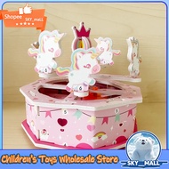 diy carousel handmade three-dimensional puzzle educational toy carousel children's toy set