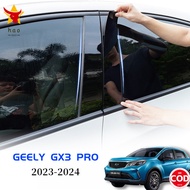 Suitable for GEELY GX3 PRO Car Door Window Center Column Window Trim 6PCS Car Sequin Stickers COD