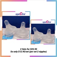 $12.95/set of 2 nipplesNEW Spectra Baby nipples/ Spectra accessories/ Breast Pump/ Spectra Parts/ nipple/  teat