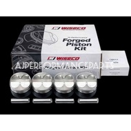 SUZUKI M16A WISECO PERFORMANCE FORGED 79MM HIGH COMPRESSION PISTON KIT SET