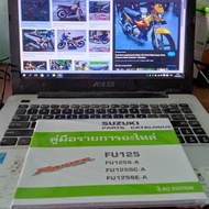 Copy part catalog SUZUKI Raider 125 FU125 FU125S FU125SC-A FU125SE-A