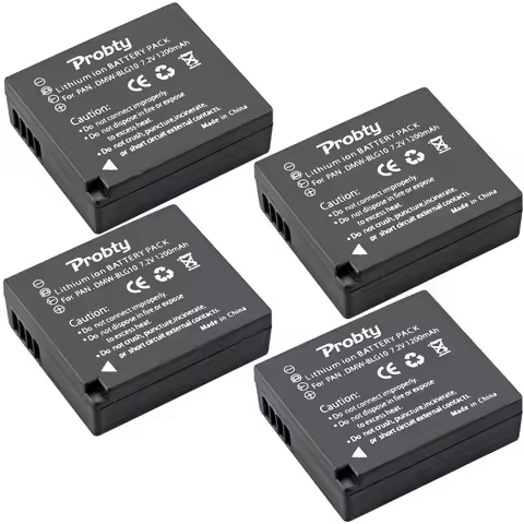 DMW-BLG10 DMW BLG10 DMW-BLE9 Camera Battery for Panasonic DMC GF6 GX7 GF3 GF5 DMW-BLG10GK LX100 GX80
