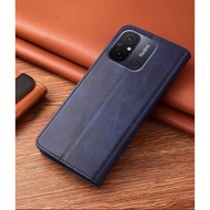 Bag Case Redmi 12C/10/10A/10C/9/9A/9C/9T Leather Standable Business Card Holder