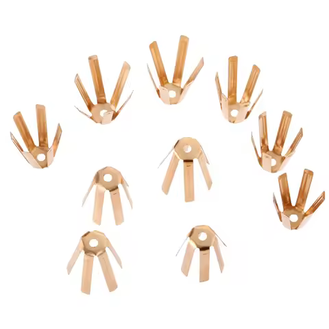 10/5 Pcs Golf Octopus Shims Golf Brass Adapter Spacer Shims for Iron Shaft Universal Golf Accessorie