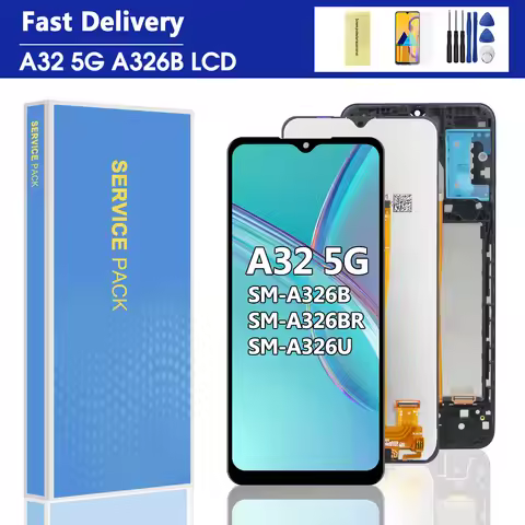 6.5'' for Samsung A32 5G A326 SM-A326B Display LCD Touch Screen Replacement for Samsung A32 5G LCD