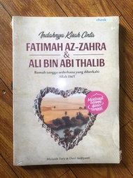 NOVEL ISLAMI indahnya kisah cinta FATIMAH AZ ZAHRA & ALI BIN ABI THALIB