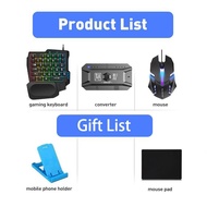 MEIYING คีย์บอร์ดเกมมิ่ง คีย์บอร์ดมือถือ Gaming Keyboard คีย์บอดร์ดไร้สาย พร้อมเมาส์และอุปกรณ์เชื่อม