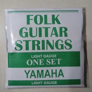 Yamaha Acoustic GUITAR STRINGS 1set FOLK GUITAR STRINGS LIGHT GAUSE ONE SET ACUSTIC New Best