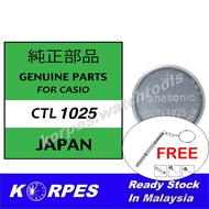 Panasonic CTL1025 Indonesia
Solar Rechargable Battery Casio G-Shock